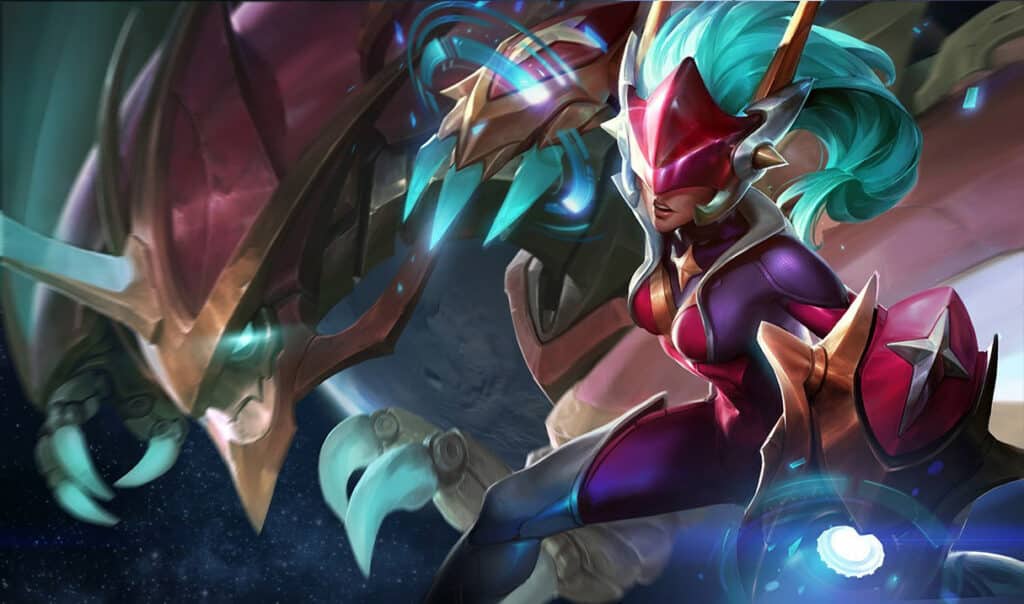 Super Galaxy Shyvana Skin - League of Legends