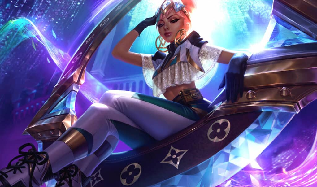 True Damage Qiyana Prestige Edition Skin - League of Legends