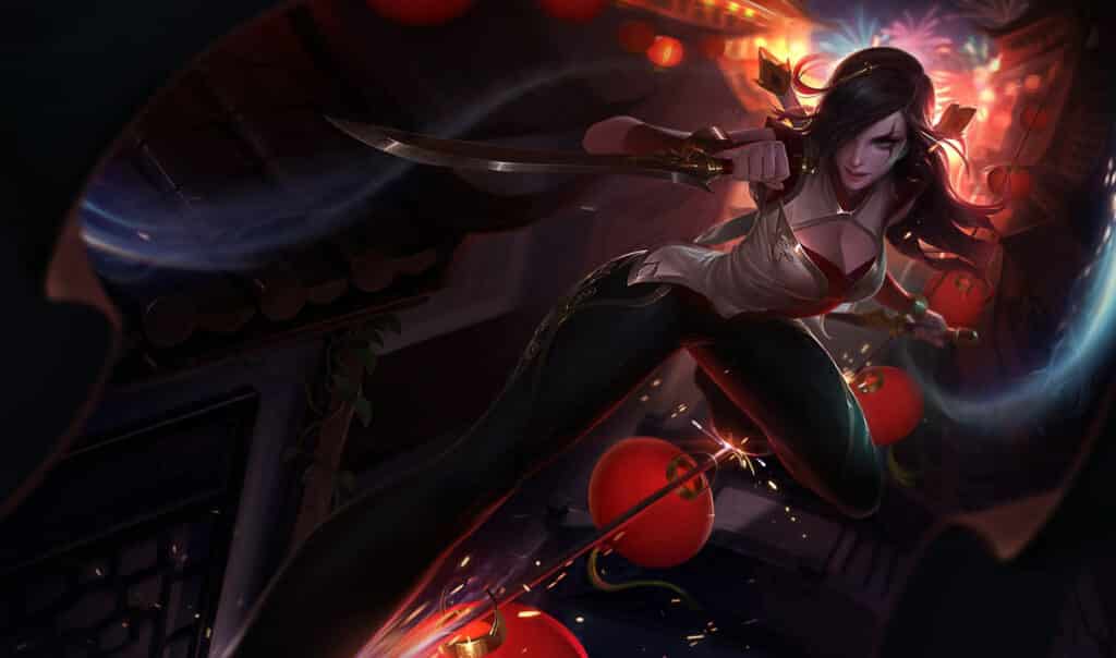 Warring Kingdoms Katarina Skins - League of Legends