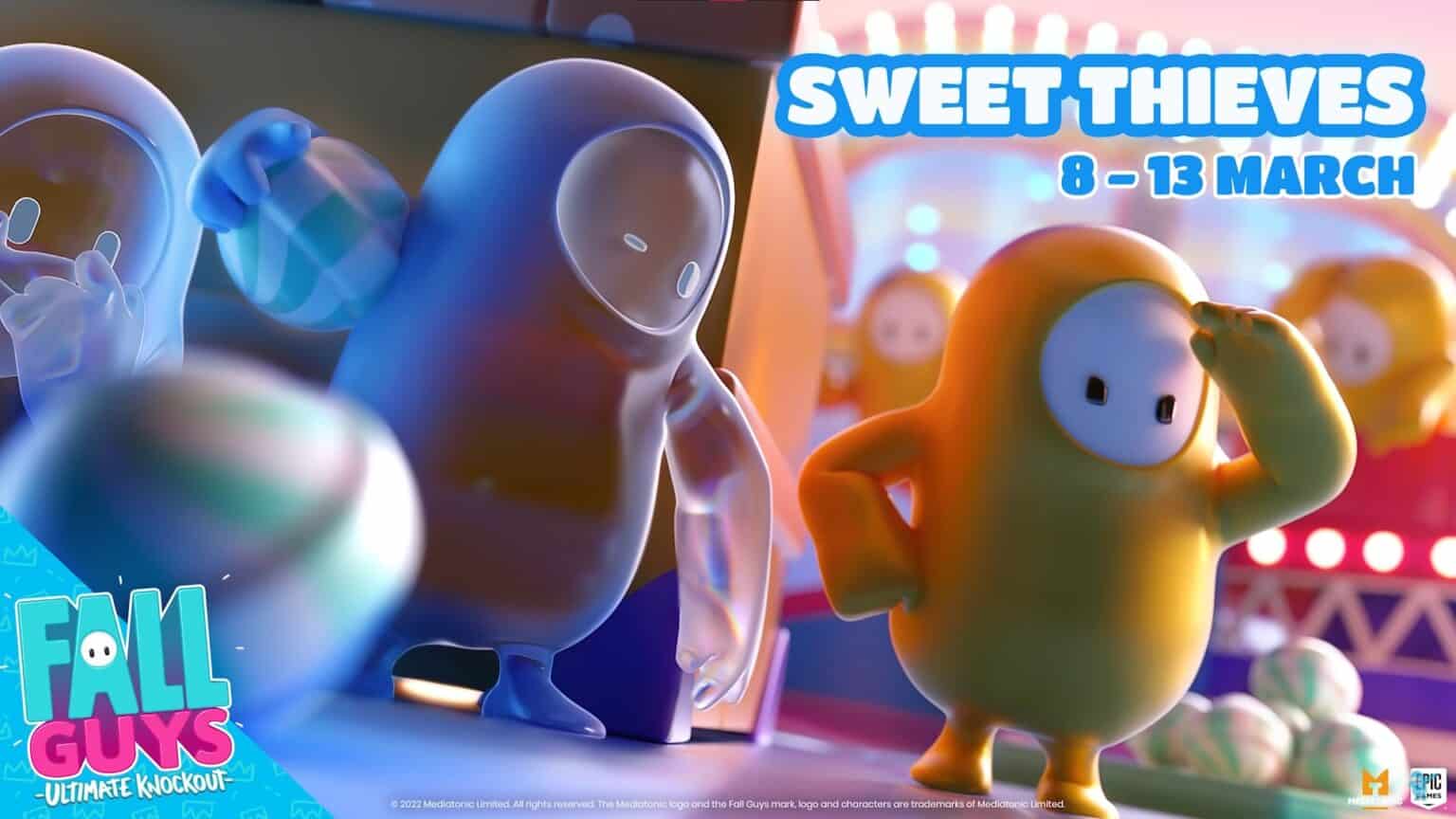 Fall Guys Sweet Thieves Game Mode Being Tested
