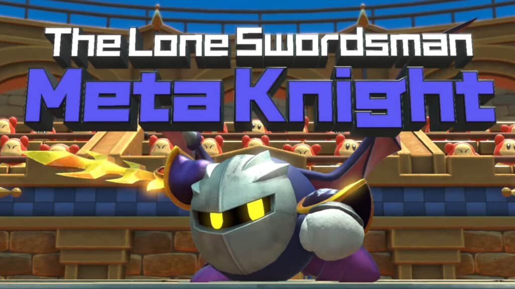 META KNIGHT - The Lone Swordsman Colosseum Boss Kirby and the Forgotten Land 