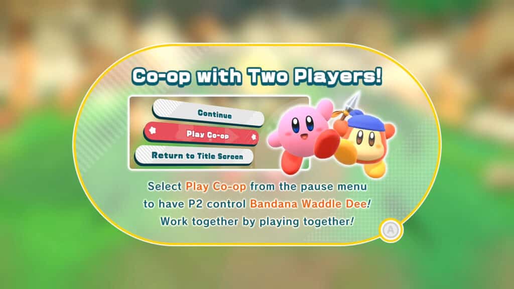 How to Set Up the Co-Op Mode for Kirby and the Forgotten Land