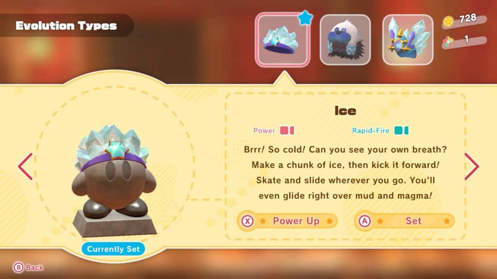 Ice Copy Ability - Kirby And The Forgotten Land