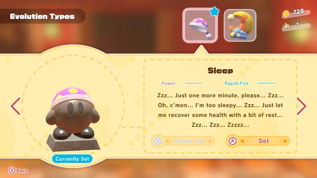 Sleep Copy Ability - Kirby And The Forgotten Land