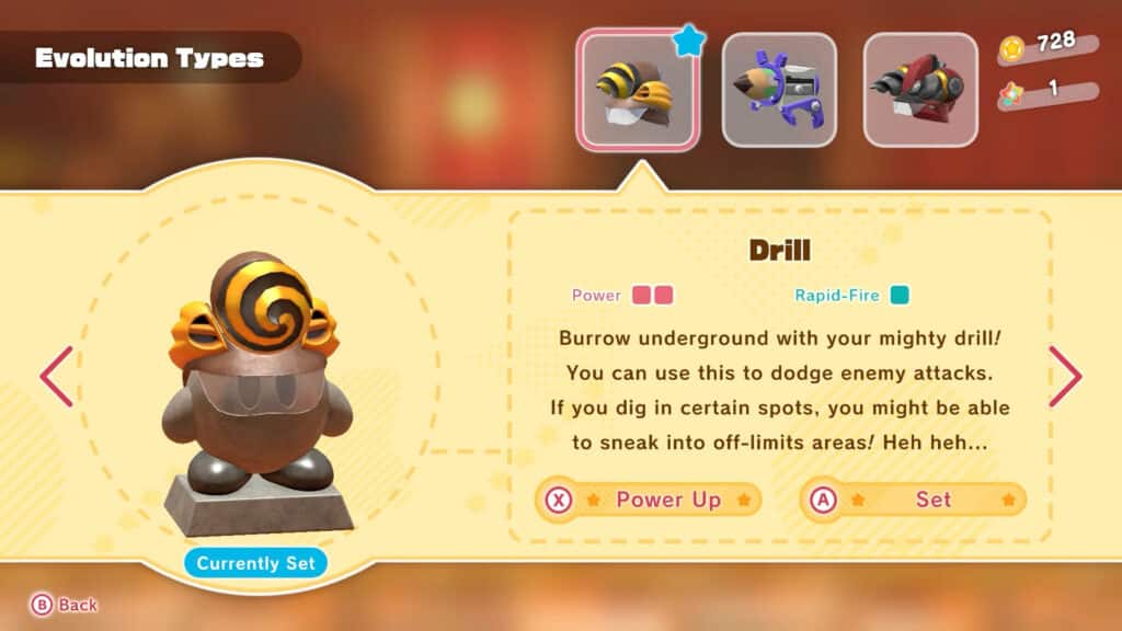 Drill Copy Ability - Kirby And The Forgotten Land