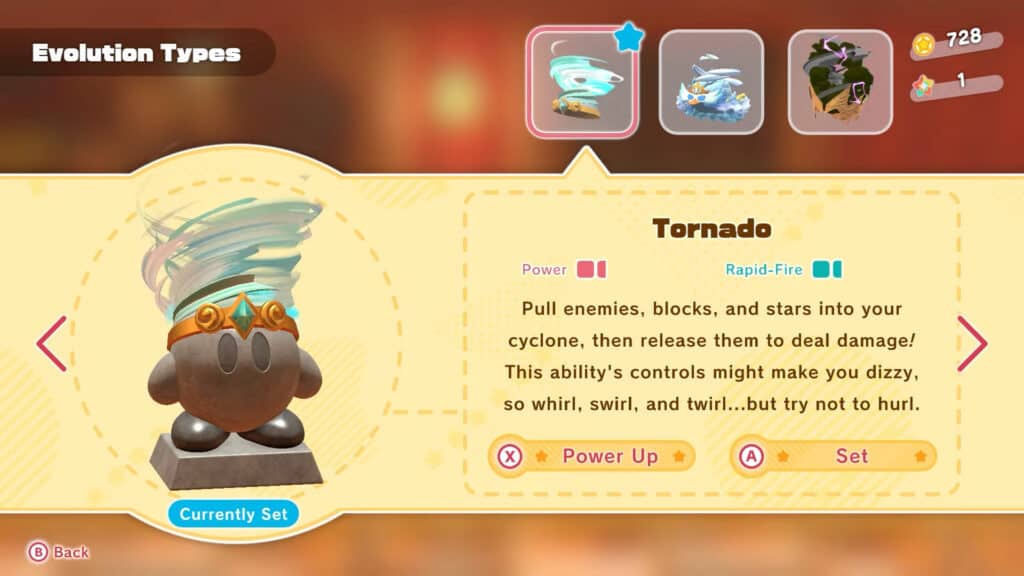 Tornado Copy Ability - Kirby And The Forgotten Land