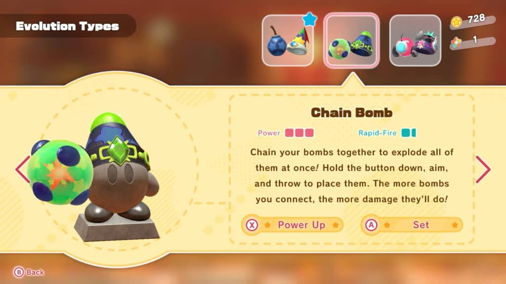 Chain Bomb Copy Ability - Kirby And The Forgotten Land