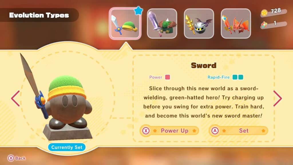 Sword Copy Ability - Kirby And The Forgotten Land