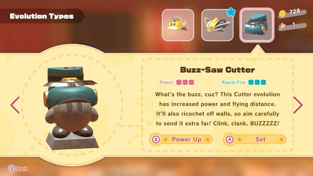 Buzz-Saw Cutter Copy Ability - Kirby And The Forgotten Land