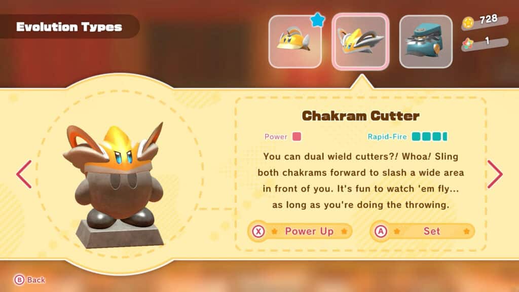 Chakram Cutter Copy Ability - Kirby And The Forgotten Land