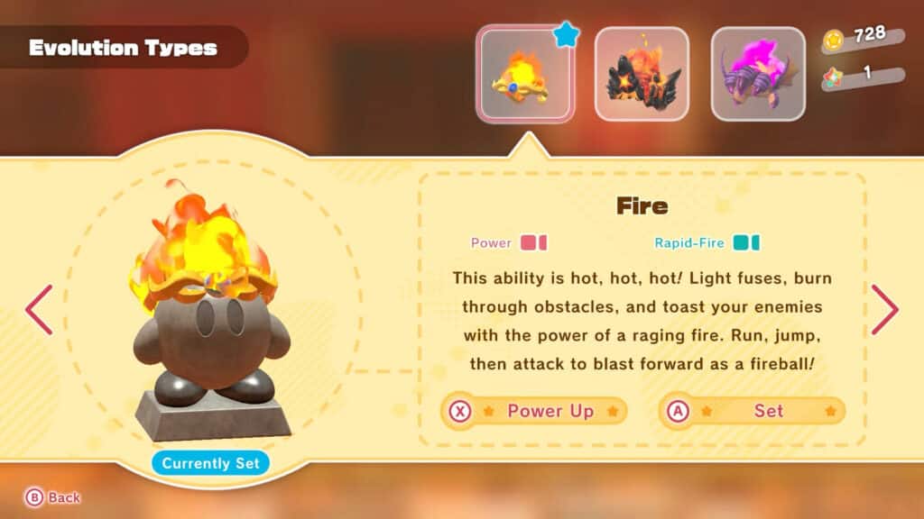 Fire Copy Ability - Kirby And The Forgotten Land