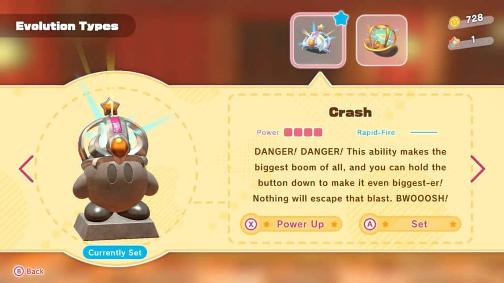 Crash Copy Ability - Kirby And The Forgotten Land