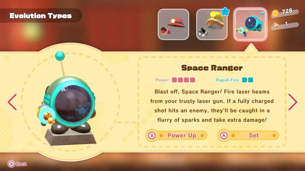 Space Ranger Copy Ability - Kirby And The Forgotten Land