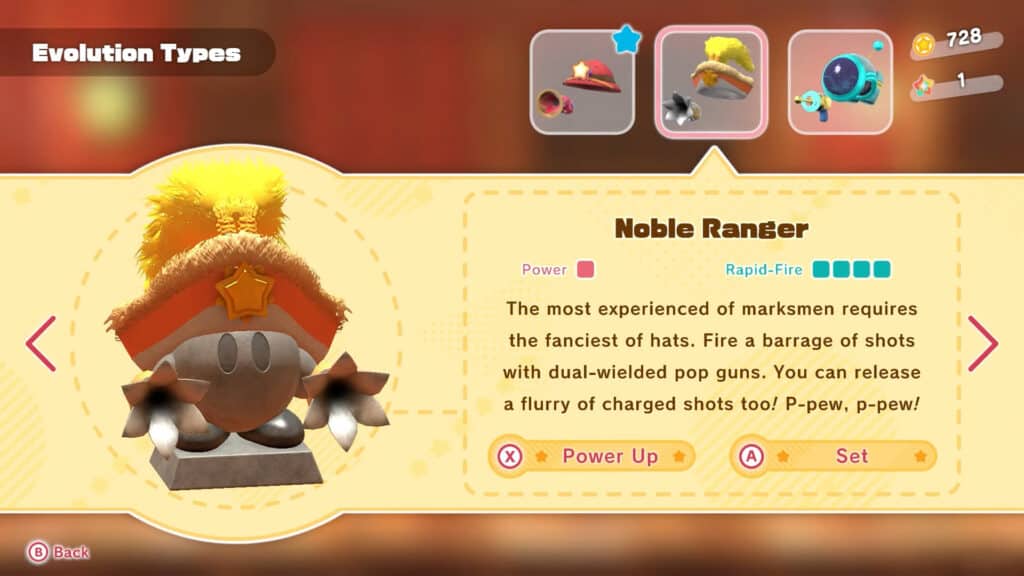 Noble Ranger Copy Ability - Kirby And The Forgotten Land