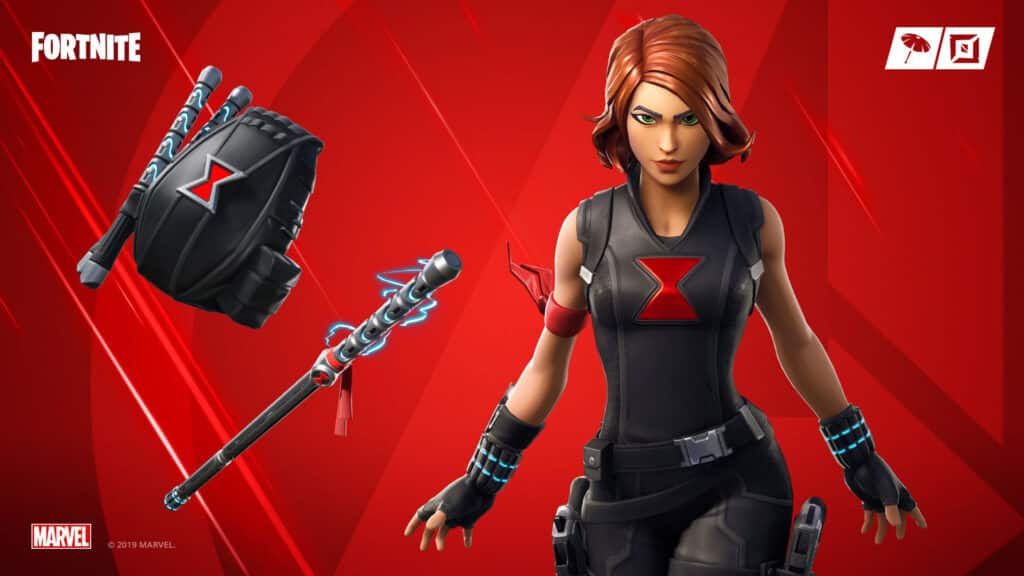 Black Widow - Top 25 Best Skins in Fortnite in 2022