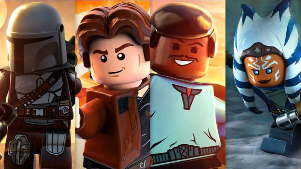 DLC Characters in LEGO Star Wars The Skywalker Saga