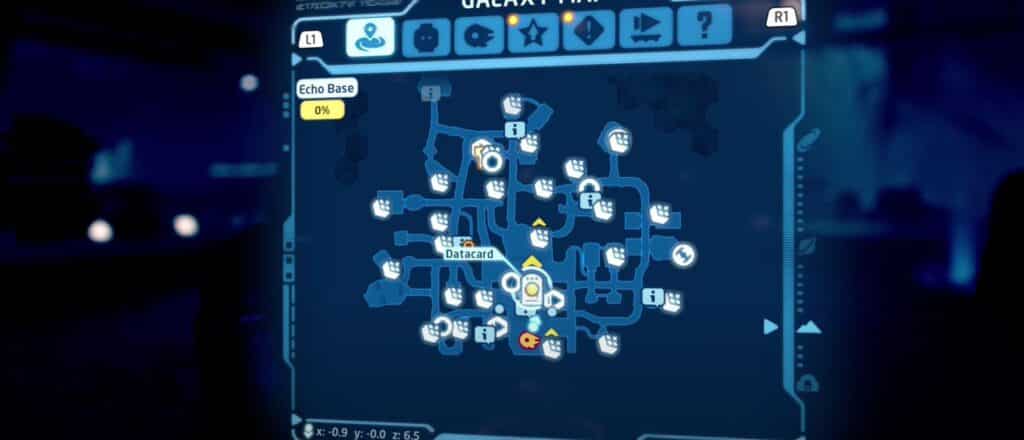 Hoth, Eco Base Map - LEGO Star Wars: The Skywalker Saga Datacard Location