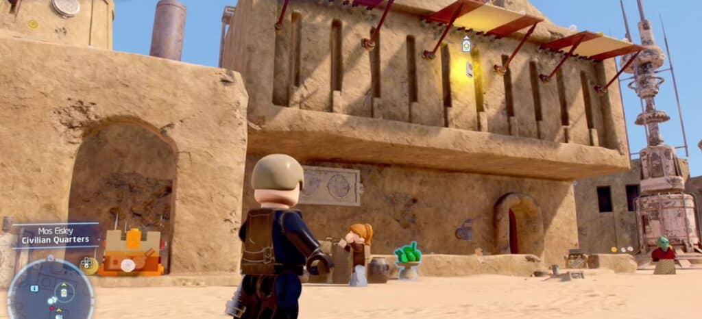 Tatooine, Mos Eisley Datacard Location - LEGO Star Wars: The Skywalker Saga