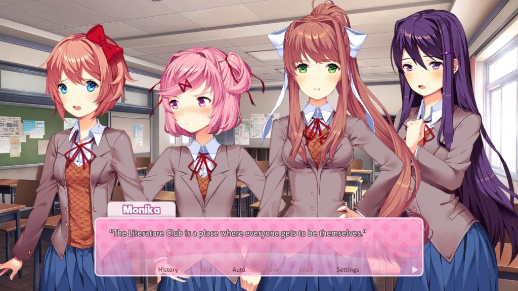 Doki Doki Literature Club Plus - Gameplay