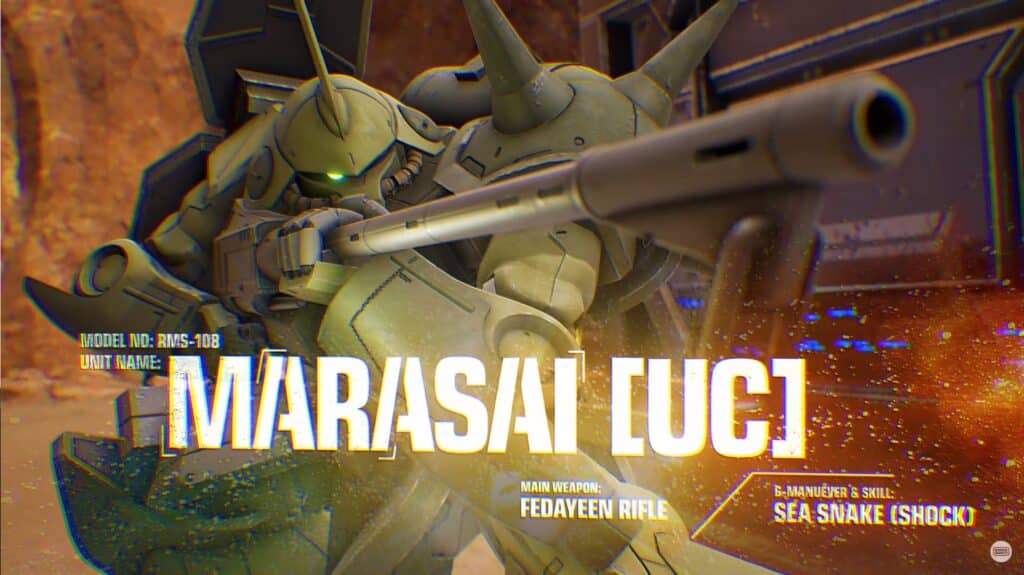 Gundam Evolution - Marasai [UC]