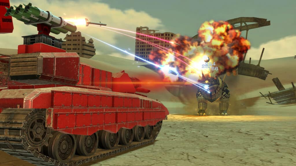 Metal Max Xeno Reborn - gameplay