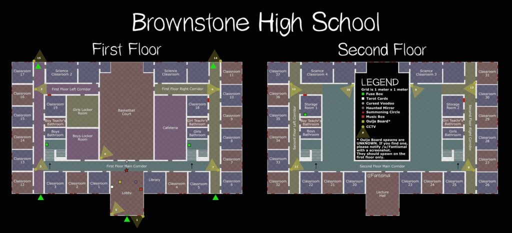 Brownstone Highschool Phasmophobia Where to Find the Music Box and How to Use It