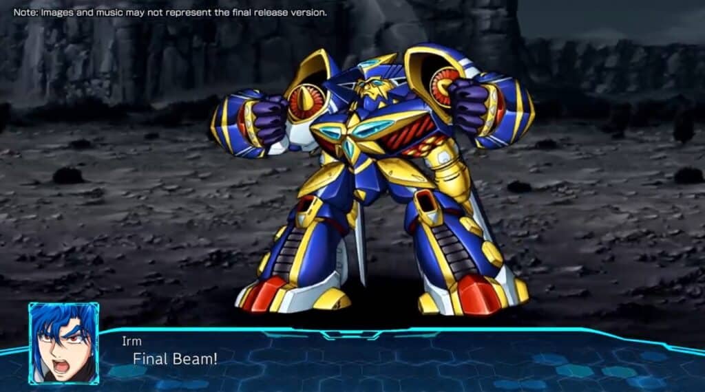 Super Robot Wars 30 April Livestream Event - Grungust 02