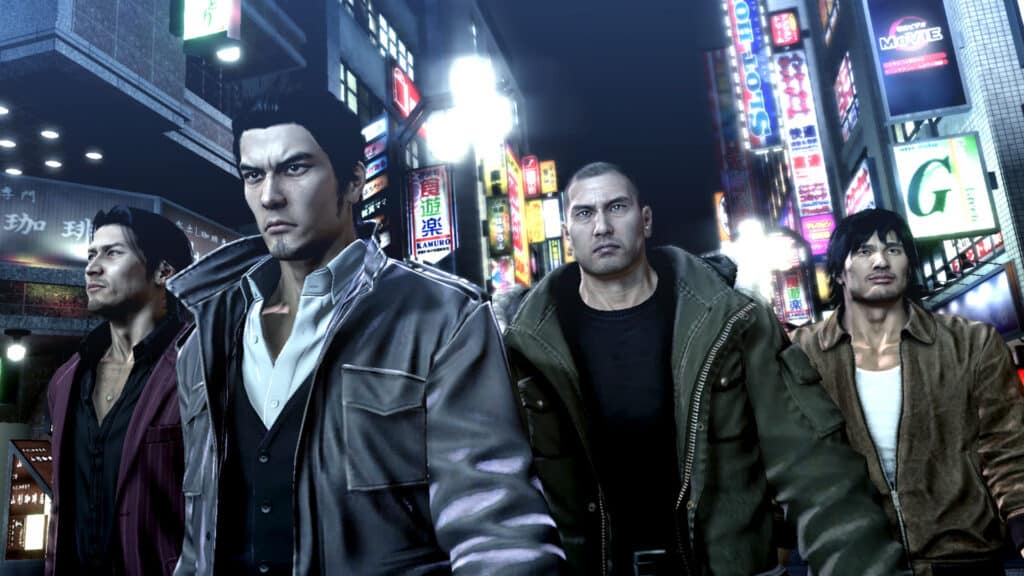 Best open world games on Xbox game pass - Yakuza Remastered Collection