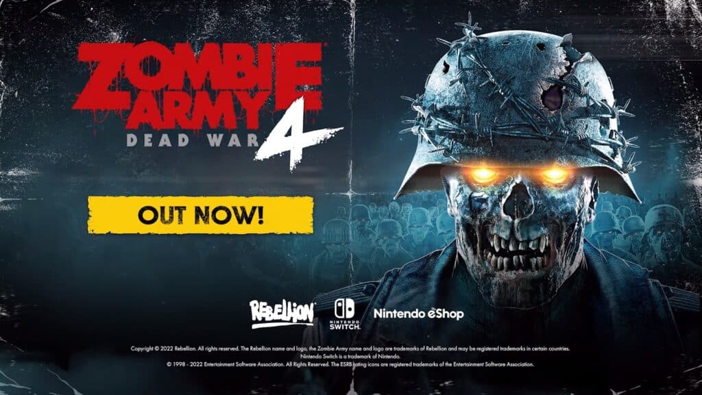 Zombie Army 4 Nintendo Switch Release Featured Image