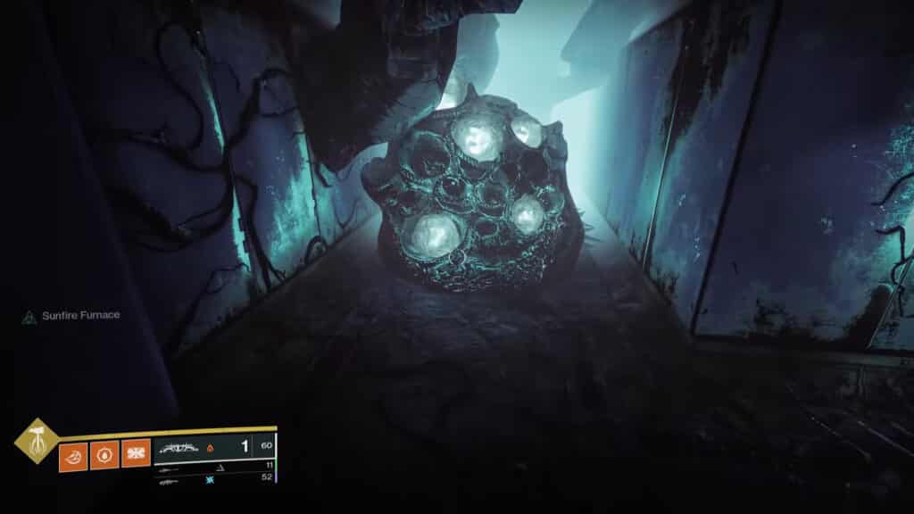 Shoot the glowing spores - How to Complete the Presage Exotic Quest in Destiny 2