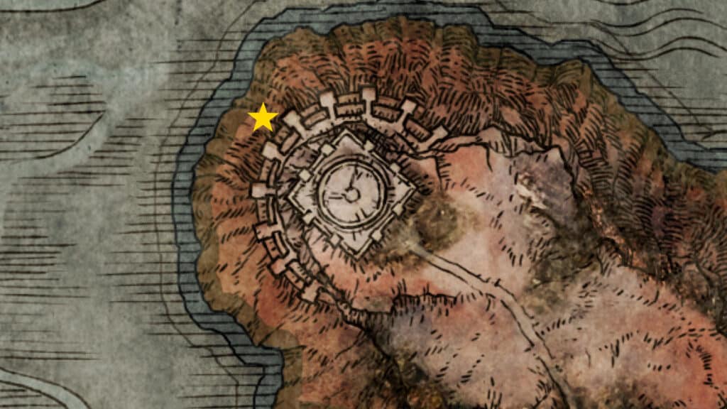 Where to Get the Cinquedea in Elden Ring Map