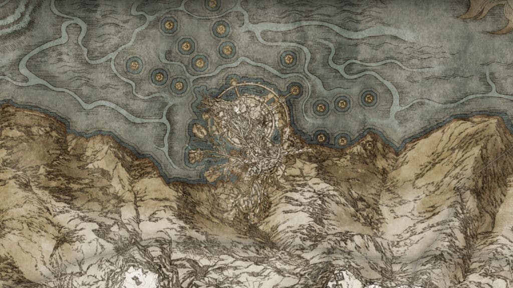 Miquella's Haligtree location map - Elden Ring