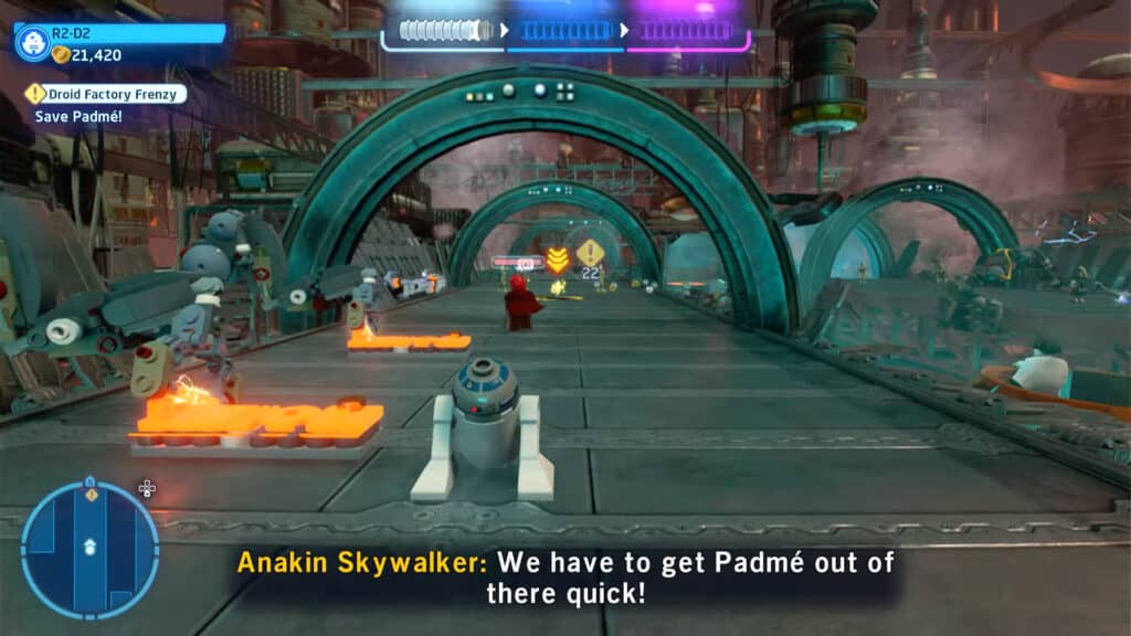 Droid Factory LEGO Star Wars The Skywalker Saga - All Minikit Locations in Episode 2