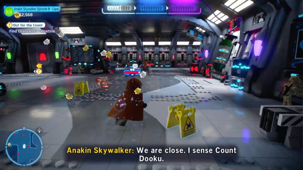 Wet Floor! Challenge - How to Complete Out for the Count challenges in LEGO Star Wars: The Skywalker Saga