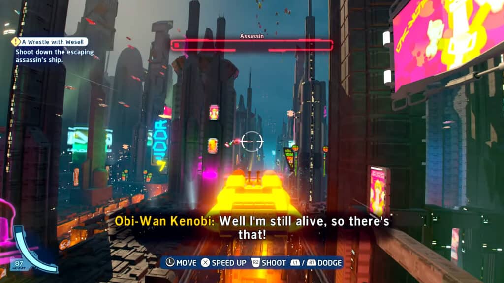 LEGO Star Wars The Skywalker Saga Wrestle with Wesell Challenges