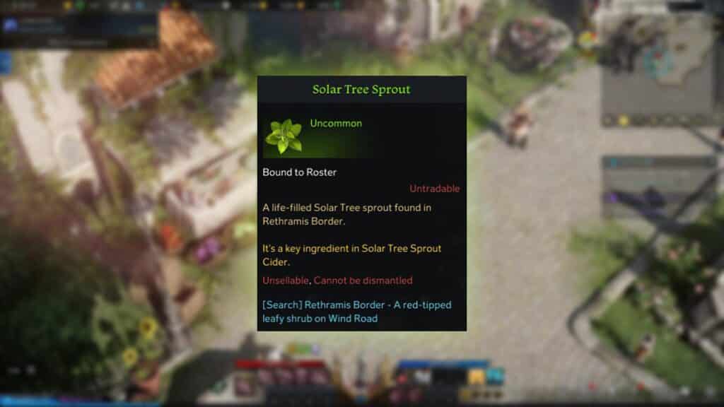 Lost Ark Solar Tree Sprout cover