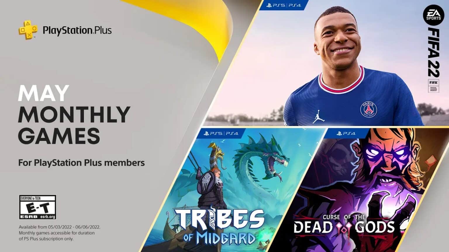 PlayStation Plus May 2022 Free Games Revealed