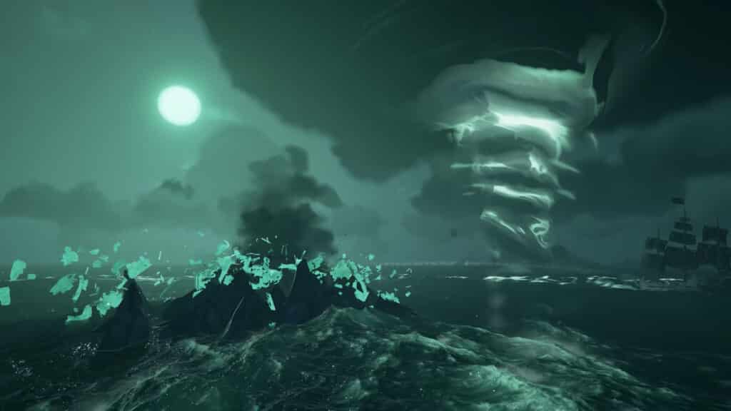 Place all the Veil Stones on the Veil of the Ancients - How to Complete the Sea of Thieves Legend of the Veil Voyage