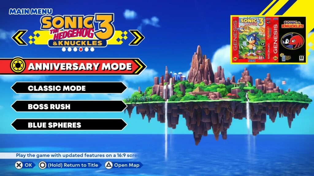 sonic origins modes