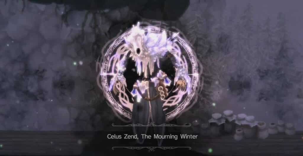 Celus Zend boss fight