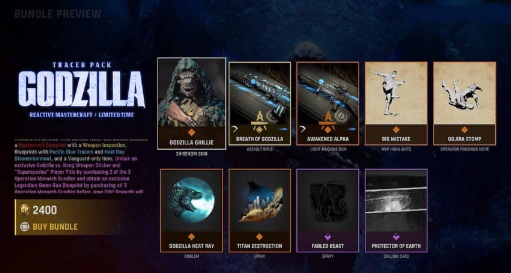 How to Get Godzilla & King Kong Operator Skins in Warzone & Vanguard 1