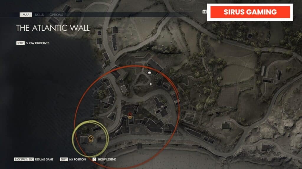 Stone Eagle 2 Map Location - Sniper Elite 5 Mission 1 Collectibles