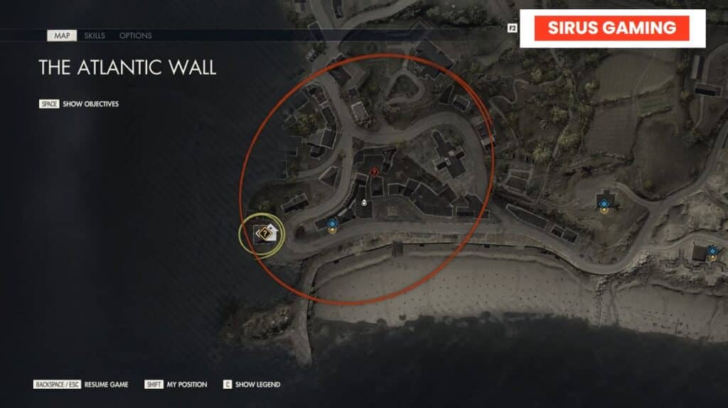 Resistance Photo Map Location - Sniper Elite 5 Mission 1 Collectibles