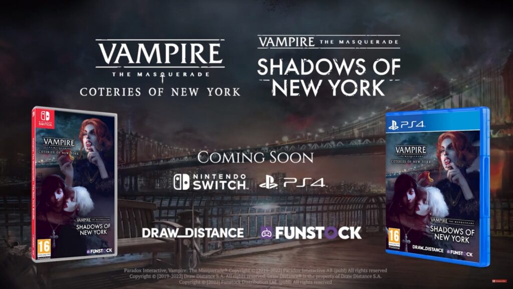 Vampire the Masquerade the New York Bundle Featured Image