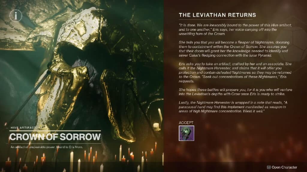 Destiny 2 Season of the Haunted Seasonal Artifact