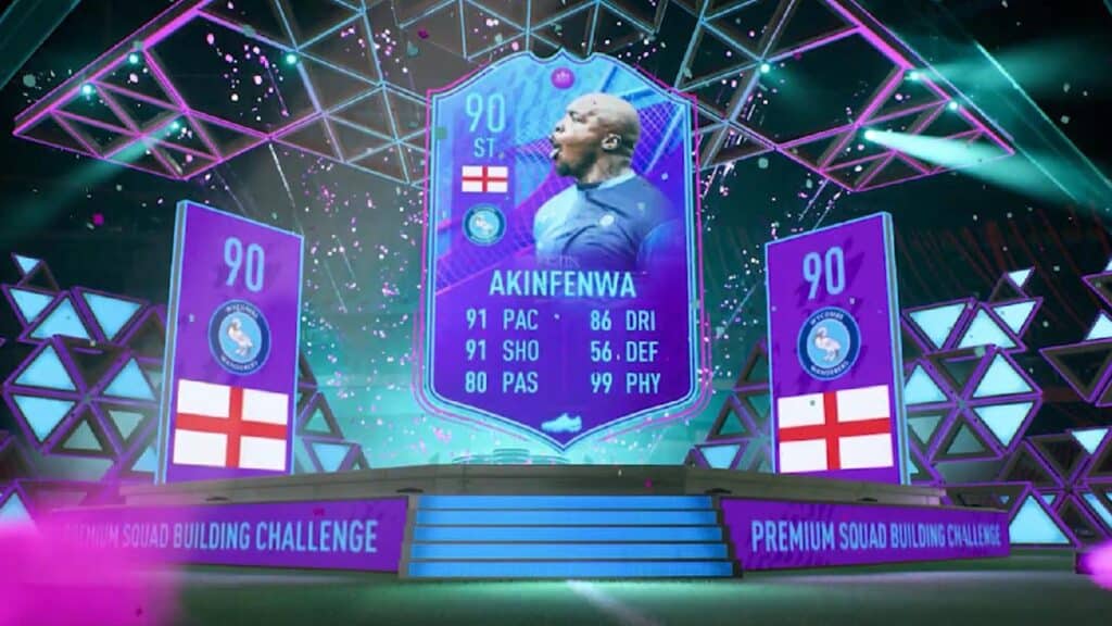 FIFA 22 Adebayo Akinfenwa SBC cover