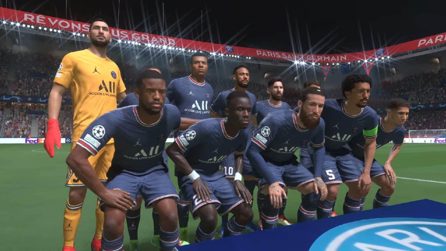 FIFA 22 Paris Saint-Germain cover