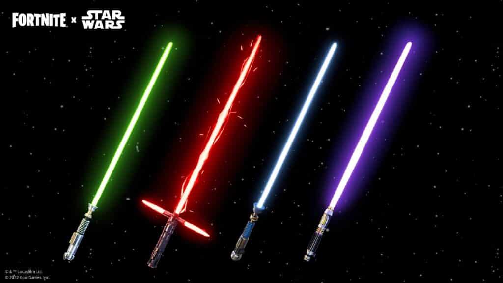 Fortnite x Star Wars Lightsaber