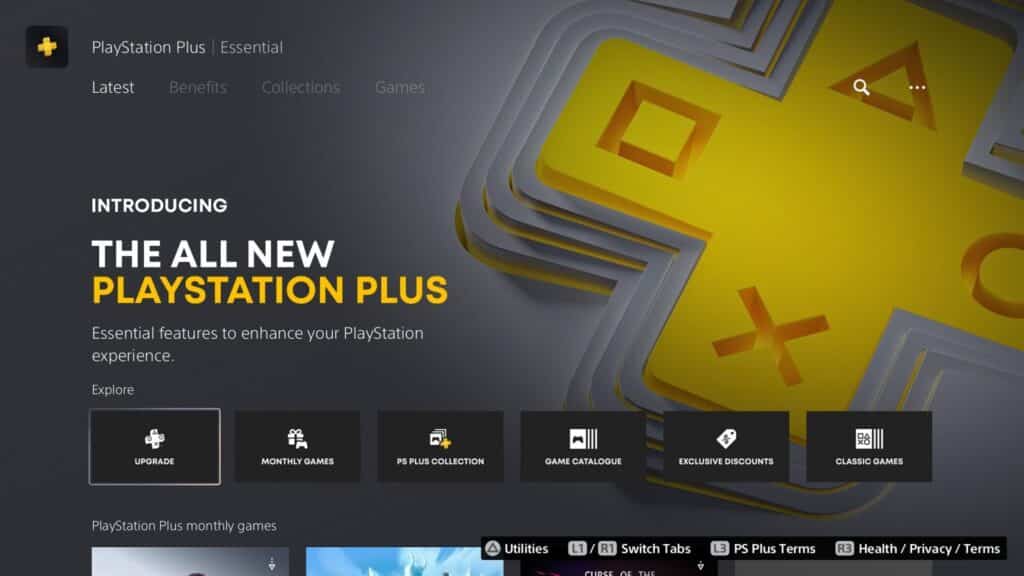 ps plus tier upgrade