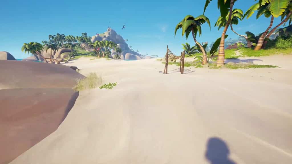 "Digging Up Trouble" Journal Location - Merrick Journal Locations in the Lost Sands Adventure in Sea of Thieves